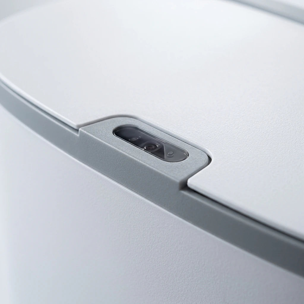 14L White Touchless Smart Sensor Trash Can