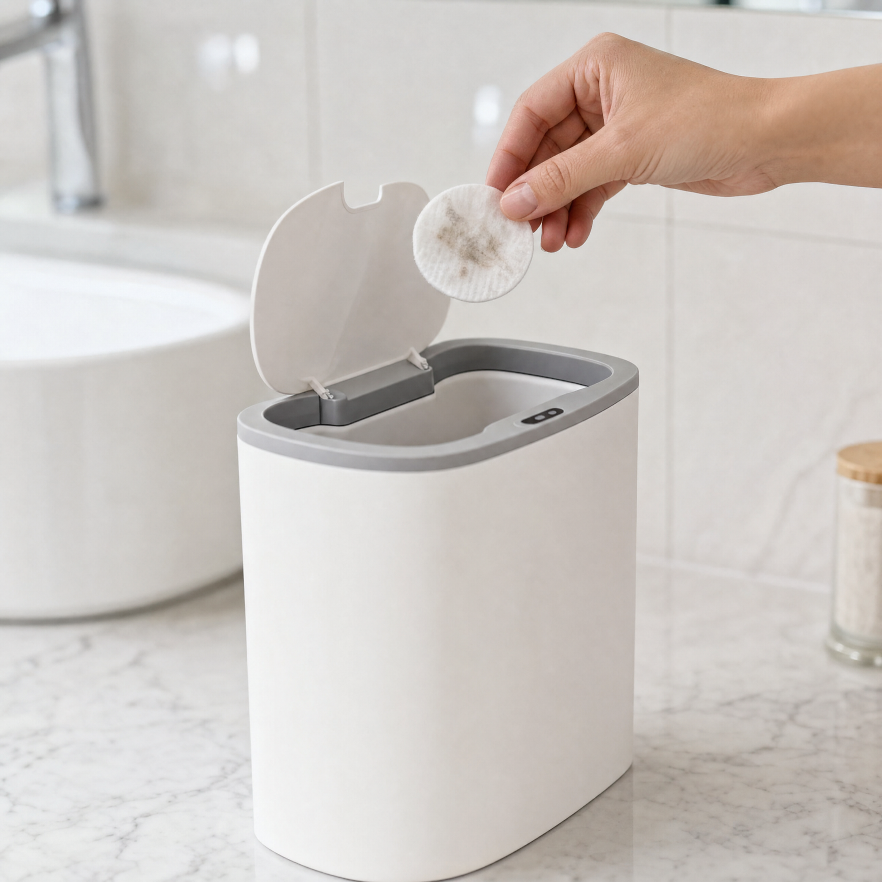 Touchless Sensor Trash Can
